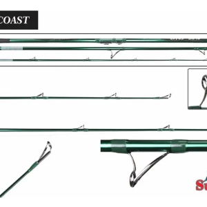 Caña sumax surf coast 4.20m 3 tramos