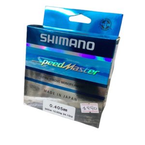 Tanza shimano speedmaster 500m 0.405mm 15.50kg 34lb