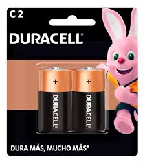 Pilas alcalinas DURACELL C2 Pack x 2 Unidades