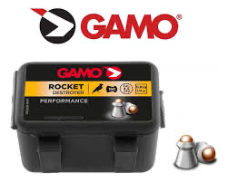 Chumbos Gamo Rocket Destroyer 4,5mm Caza Tiro Expansivo