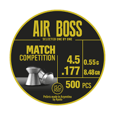 Chumbos Air Boss Match Competition X 500un 4.5mm