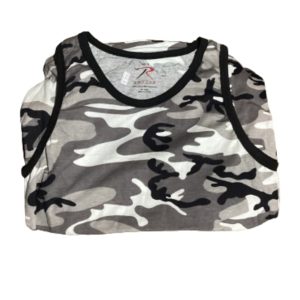 Musculosa rothco camuflaje gris