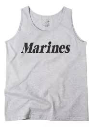 Musculosa rothco marines gris
