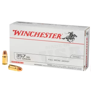 winchester 357 sig 125grain full metal jacket x50 unidades