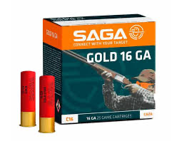 CARTUCHO SAGA GOLD 16 GA 28gr 70L STAR SLUG x25 UNIDADES