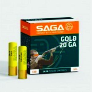 Cartucho Cal. 20 /70 SAGA GOLD Posta