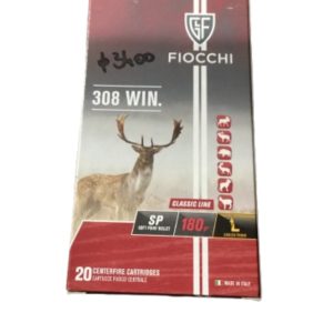 Fiocchi 308win 180grs sp x20 unidades