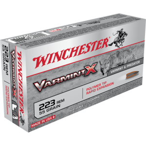 Cal. .223 Rem WINCHESTER Varmint X 55Gr X20 unidades