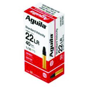 Cal. .22LR AGUILA Velocidad Standard 40grs