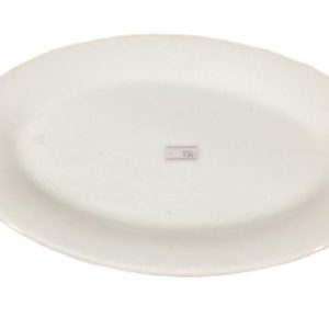 Plato cerámica ovalado