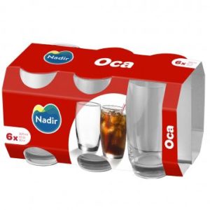 Set nadir oca vasos x6 300ml