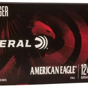 Federal 9mm Luger 124gr - American Eagle - 50unidades