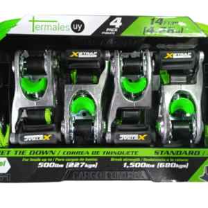 Catraca pack 4 por paquete 4,26 metros