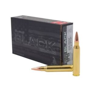 BALA HORNADY BLACK 223 REM 75GR BTHP x20